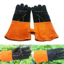Leather Welding Gloves Heat Resistant Work Glove Grill Oven Blacksmith