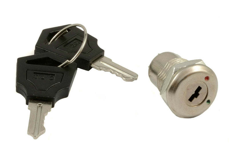 On/Off Metal Security Key Switch Lock + Keys 2 Position SPST Bes Fw