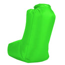 Inflating Beach Camping Lounger Back Pillow Chair Air Bed Lazy Sofa Green