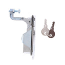 Compression Latch Panel Lock for Motorhome Flush Lever Adjustable Chrome