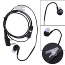 2Pin Sports Earpiece Headset w/ PTT MIC for BAOFENG Retevis Radios Black A
