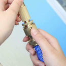 3"/4" High Pressure Hose Spray Gun Brass Head Garden Water Nozzle Sprayer YM