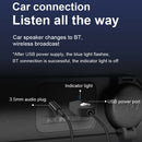Audio AUX Music HiFi BT5.0 Receiver Car Kit 3.5mm Bluetooth Adapter Dongle Cable
