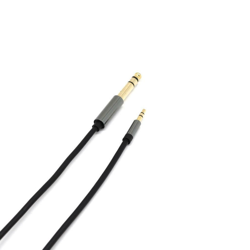 3.5mm Male to 6.5mm Male Audio Aux Cable for Amplifer Guitar