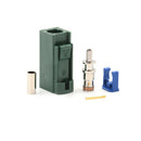 Connector fakra e 6002 green smb female jack crimp rg174 rg316 lmr100 cable  M&O