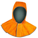 Welding Shawl Cap Head Neck Protection Hood Cowhide Leather Welding Hood