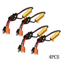 4x Car LED light Load Resistor Bulb Turn Signal Light Fix Fast Flash Blink 50W