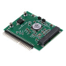 mSATA SSD Drive To 2.5 inch 44 Pin IDE Male Converter Adapter Card 5V