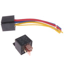 Universal 12V 80A 5Pin DC AMP SPDT Car Relays + socket Car Starter Auto Rel_