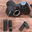 Electric Bike Half Wrist Throttle Grip Handle LED Digital Voltage BatteryDisp OZ