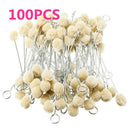 100pcs Leather Craft Wool Leather Dye Dauber & Finish Applicator Kit Tool  BAK