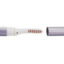 New Purple Electric Heated Portable Eyelash Curler Make Up Tools Pen Sha HIO