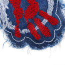 6 x Embroidery Denim Fabric Sew on Patches Jeans Cap Hat Dress DIY Appliques