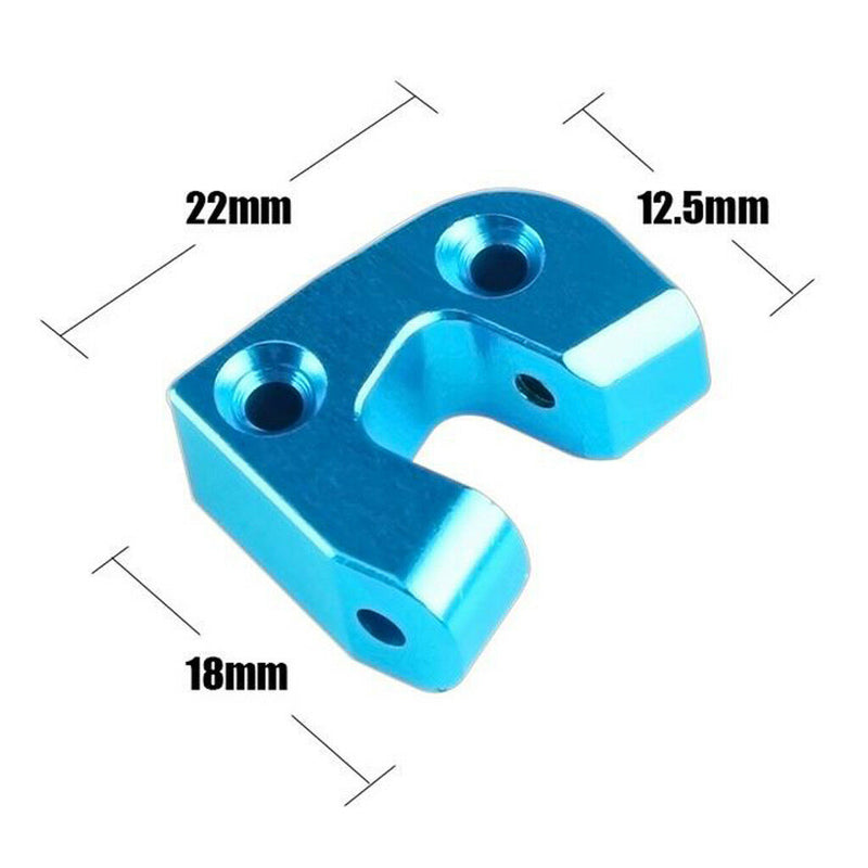 2Pcs RC Rear Axle Main Beam&Axle Mounting for Wltoys 12428 12423 1:12 FY03