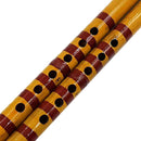 Traditional Long Bamboo Flute Clarinet  Student Musical Instrument 7Hole 42.5cm