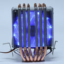 Lanshuo 6 Heat Pipe 3 Wire With Light Single Fan Cpu Fan Radiator Cooler He