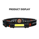 Waterproof USB Rechargeable LED Headlamp Torch Flashlight light Headlight Lamp