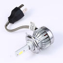 H4 LED Light Headlight Vehicle Car Hi/Lo Beam Bulb Kit 6000K 60W 6000LM Lamp