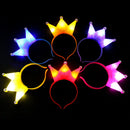 Tiara Pink Crown LightUp LED Blinking Flashing Headbands Party Favors New