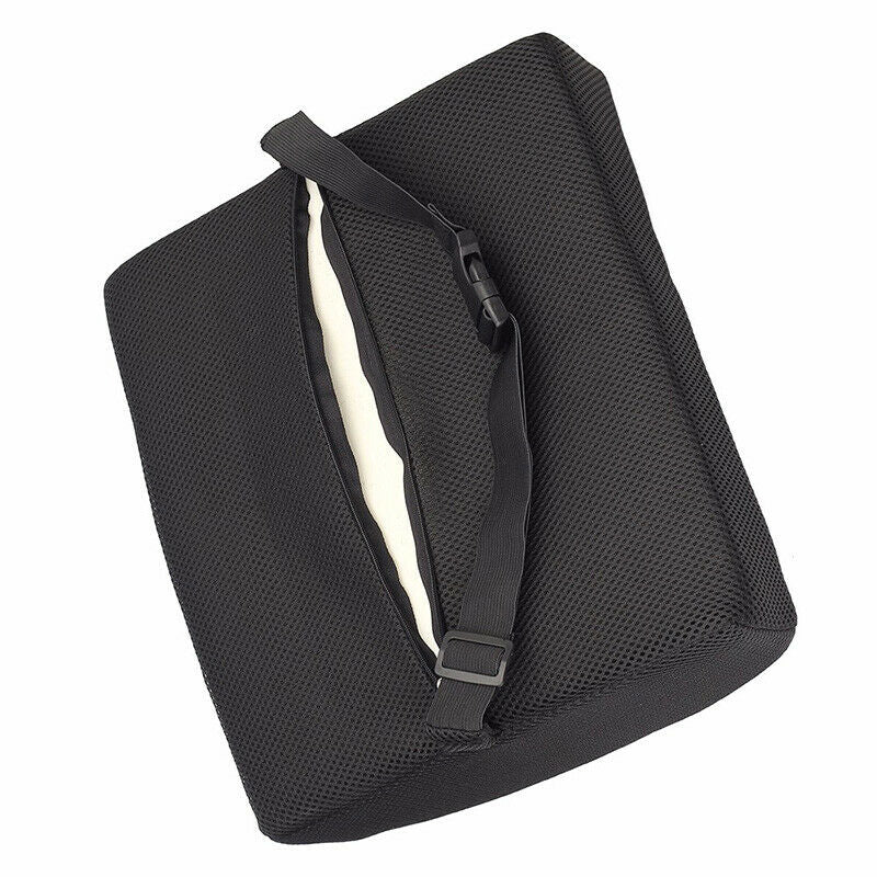 Lumbar Cushion Lower Back Support Pillow for Car Seat Office Chair Soft Mem J2F4