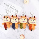 Cow Plush Toys Pendant Stuffed Toys Pendant Party Gift Keychain Plush ChilSEAU