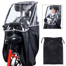 Universal Breathable Child Bike Saddle Rain Cover Windproof  Seat Protection