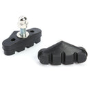 1 Pair Bicycle Brake Pads Rubber MTB Bike C-Brake Holder Cycling Equipment