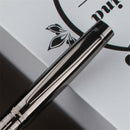 Cross Line Metal Writing Rollerball Pen Kid School Stationery Pen w/ Pocket Clip
