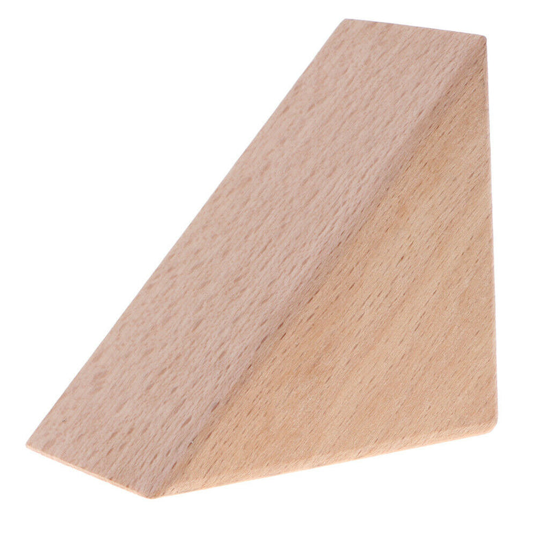 Wooden Geometric Block Kids Montessori Teaching Aids - Isosceles Triangle