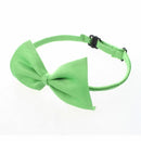 Dog Cat Pet Collar Accessory Bow Tie Necktie Green 2 Pieces
