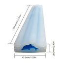 Silicone Dolphin Ice Cube Tray Chocolate Mold Cake Tools Fondant Jelly Mould