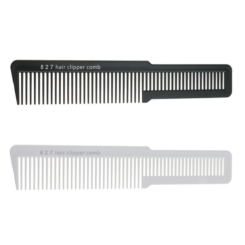 2 Pieces Professional Flat Top Stylist Salon Barber Clipper Cutting Hair Comb