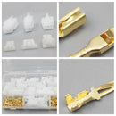 40 Set Auto Electrical 2.8 mm 2 3 4 6 Pin Wire Connector Terminal Conn UVS