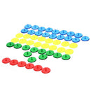 50x transparent plastic golf ball mark position markers 24mm golf ball maker  ME