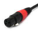3.5mm to XLR Cable 0.2m, 3.5mm Female to XLR Female Cord, XLR to 3.5mm Connector