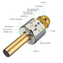 Handheld Bluetooth Wireless Karaoke microphone Phone Player MIC Speaker Rec W2M9