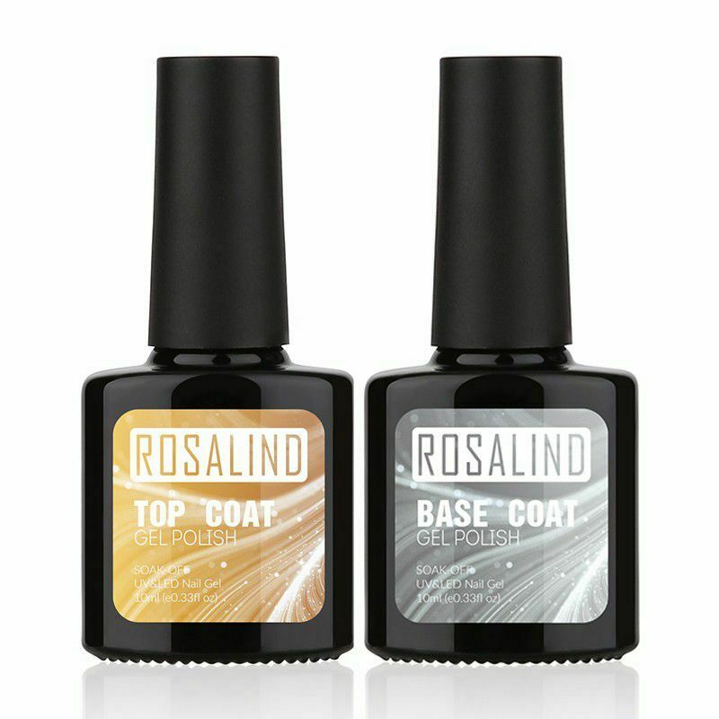 Rosalind 10Ml Top Coat Base Coat Gel Nail Polish Gel Polish Nail Art Uv Led A6I4