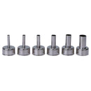 6pcs Universal Nozzle Soldering Station Hot Air Stations Gun Welding Nozzle
