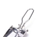 1PCS Stainless Steel Portable Mini Folding Shovel For Camping OutdoorsTools  Sn