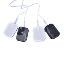 Electrode Lead Wires Cable for Tens Massager 2.5mm Connection with 4 Patches OZ