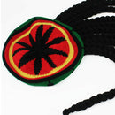 Rasta Hat Reggae Cap Jamaican Beanie Dreadlock Wig Bob Marley Weed Fancy Costume