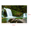 Aquarium Background Backdrop Fish Tank Reptile Vivarium Waterfall  122x46cm