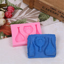 Casual Wine Bottle Glass Silicone Molds Soap Clay Molds Decorating Tools Gw