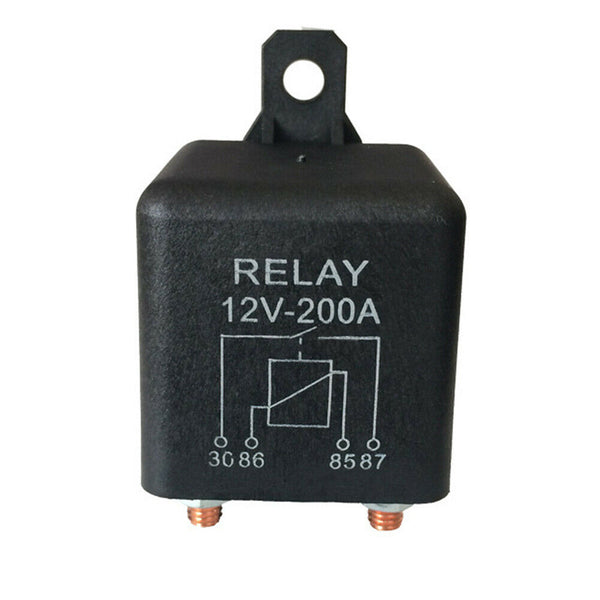DC12V 200A Normally Open 4 Pin Relay Automotive Split Charge