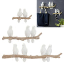 Set of 2 Bird Hook Clothing Hat Cap Holder Rack Office Desktop Ornament