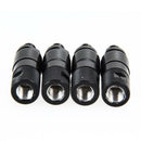 4pcs Quick Release Connector Carp Fishing Alarms and Rod Pod Bank Sticks Black