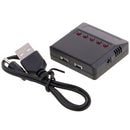 5 in 1 3.7V Lipo Battery Charger USB Interface for Syma X5SW X5C Drone Parts