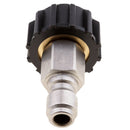 1PC Quick Release Adapter M22/14 to 3/8 Male Pressure Washer Connector