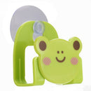 Dish Cloths Rack Suction Sponge Holder Clip Rag Storage Rack  Green