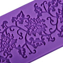 Floral Silicone Fondant Lace Mould Flower Cake Decorating Baking Mold Sugarcr JR